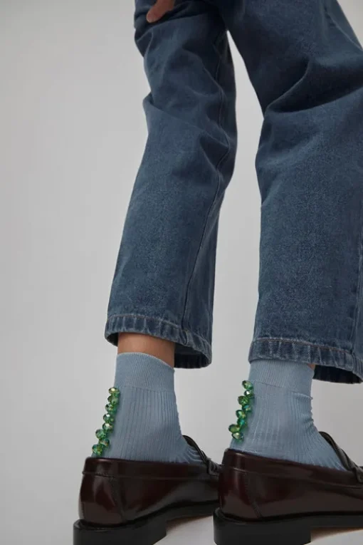 Oysters Socks in Cielo