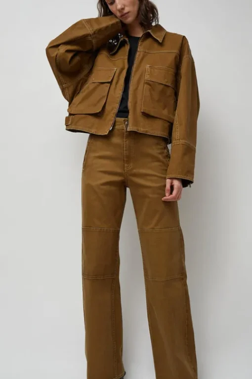 Palerma Biker Jean in Camel