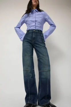 Palerma Biker Pants in Navy