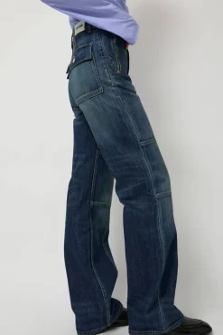 Palerma Biker Pants in Navy