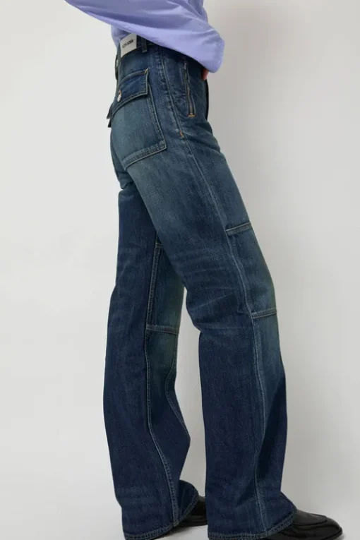 Palerma Biker Pants in Navy