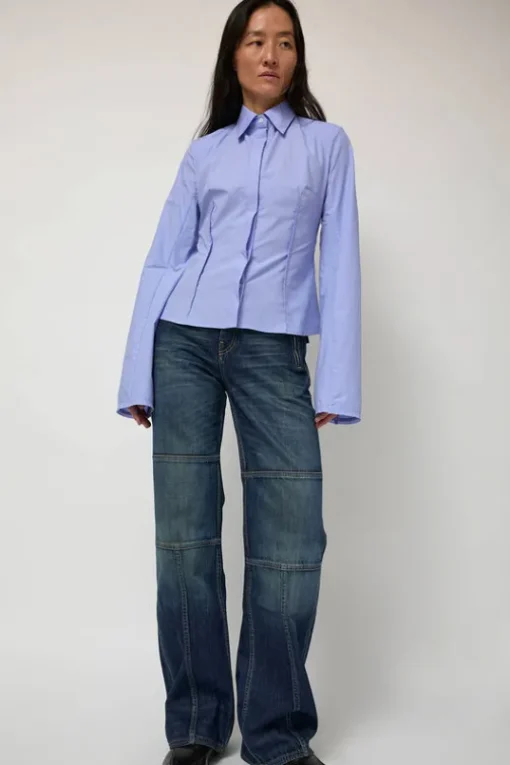 Palerma Biker Pants in Navy