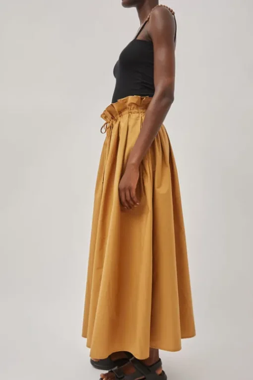 Parachute Skirt in Camel