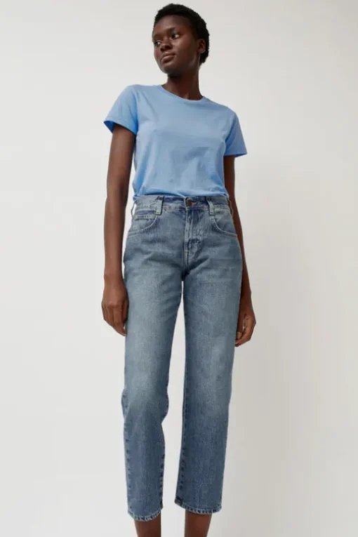 Paris 5-Pocket Jean in Americana Blue