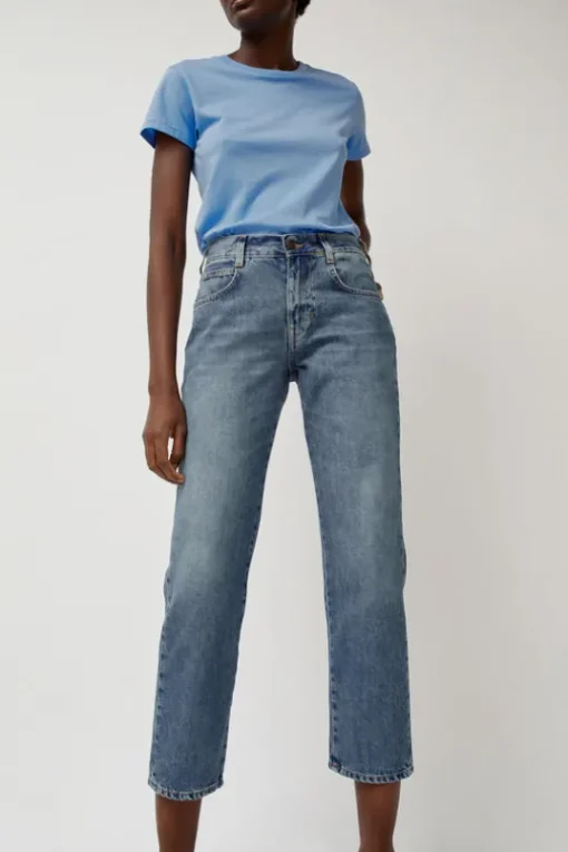 Paris 5-Pocket Jean in Americana Blue