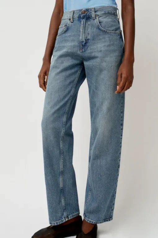 Pitched Baggy Jean in Americana Blue