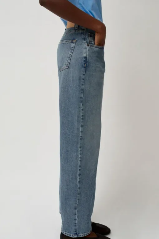 Pitched Baggy Jean in Americana Blue