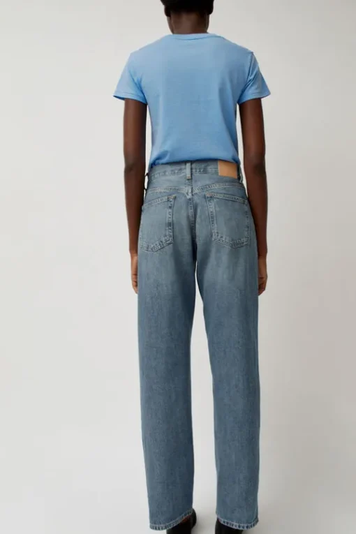 Pitched Baggy Jean in Americana Blue