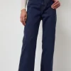 Plein High Rise Straight in Van Blue
