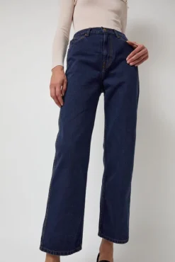 Plein High Rise Straight in Van Blue