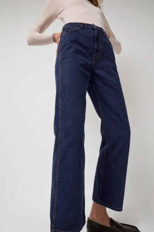 Plein High Rise Straight in Van Blue