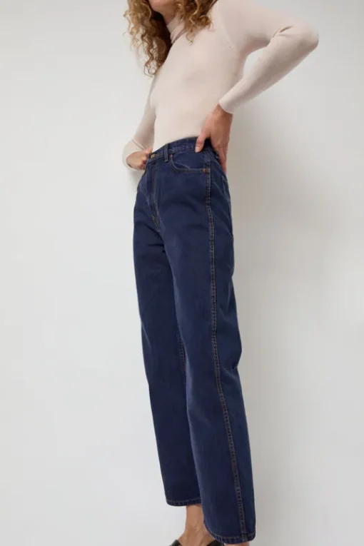Plein High Rise Straight in Van Blue