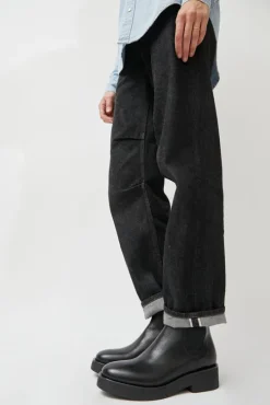 Pull on Crepe Sole Boot in Nero