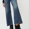 5" Pull on Shearling Clog Boot on Mid Heel in Black Suede
