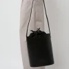 Roseto Bucket Bag in Black