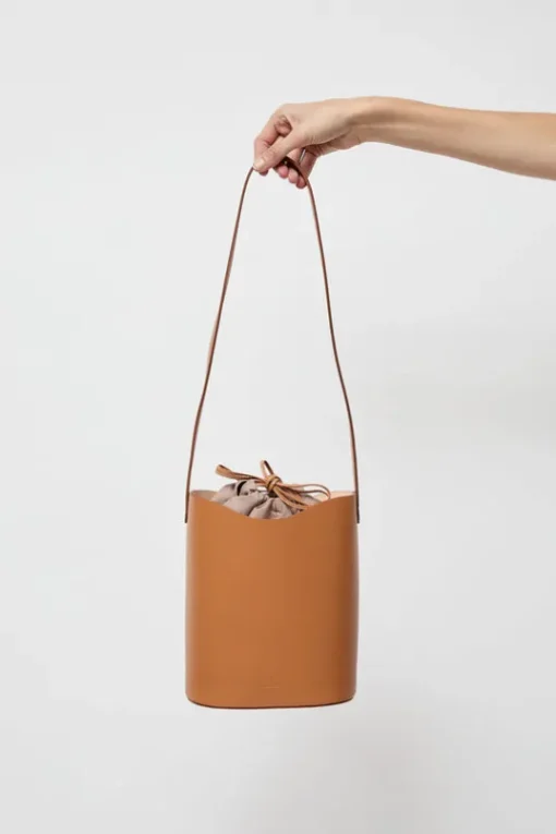 Roseto Bucket Bag in Naturale