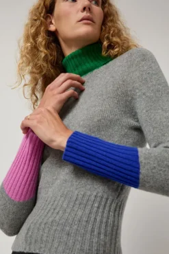 Rudi Mini in Grey Pink Green Blue