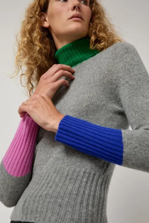 Rudi Mini in Grey Pink Green Blue