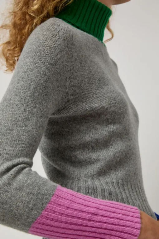 Rudi Mini in Grey Pink Green Blue