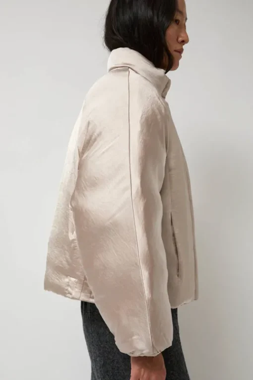 Satin Reversible Outer in Beige