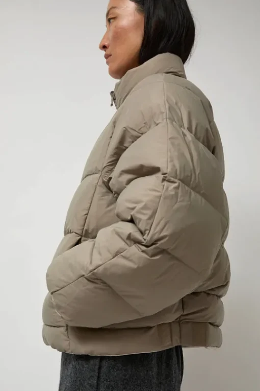 Satin Reversible Outer in Beige