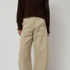 Shade Denim Pants in Tan