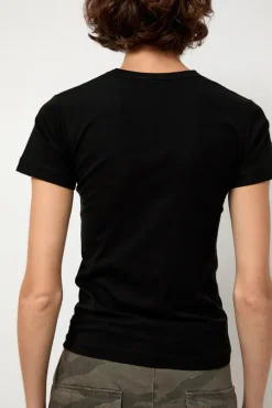 Shrunken Tee in Black