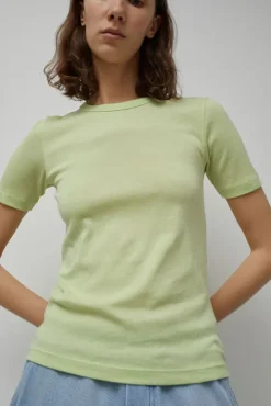 Shrunken Tee in Limeade