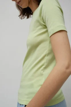 Shrunken Tee in Limeade
