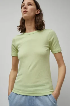 Shrunken Tee in Limeade