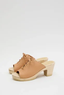 Simone Clog on High Heel in Desert