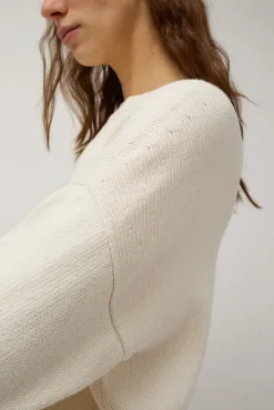 Simple Crewneck in White