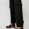 Sineu Heeled Grainy in Cognac