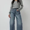 Slim Lasso Jean in Tate Vintage