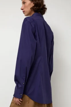 Slim Long Shirt in Ultramarine
