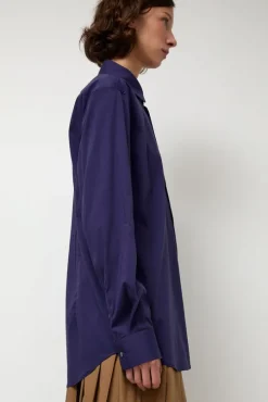 Slim Long Shirt in Ultramarine