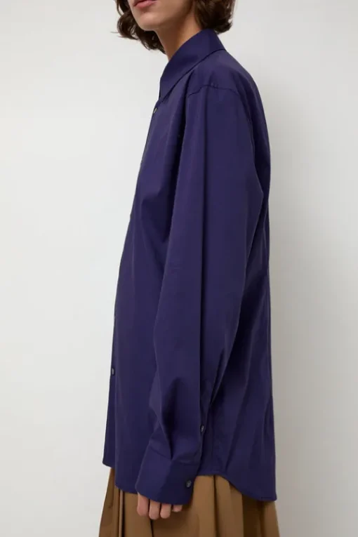 Slim Long Shirt in Ultramarine