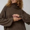 Soar Turtleneck in Teak Brown