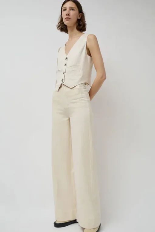 Soft Hank Pant in Bone