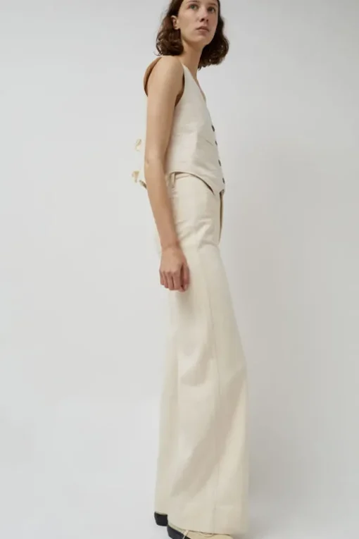 Soft Hank Pant in Bone