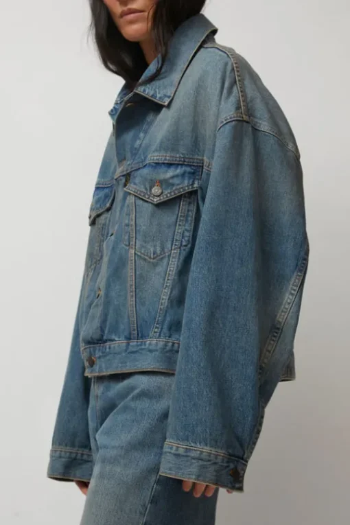Spencer Jacket in Oil Blue