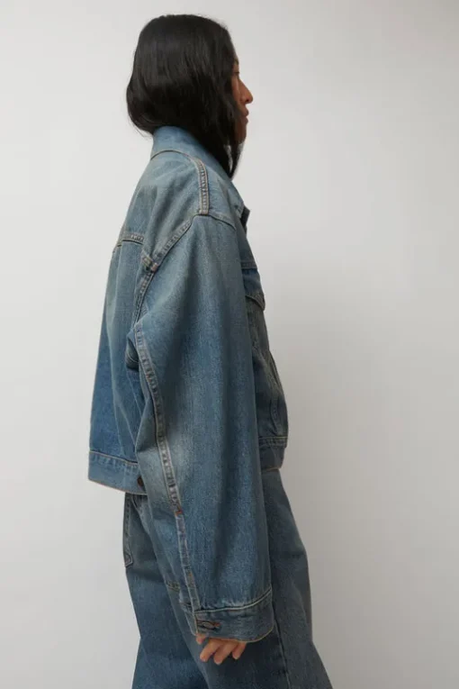 Spencer Jacket in Oil Blue