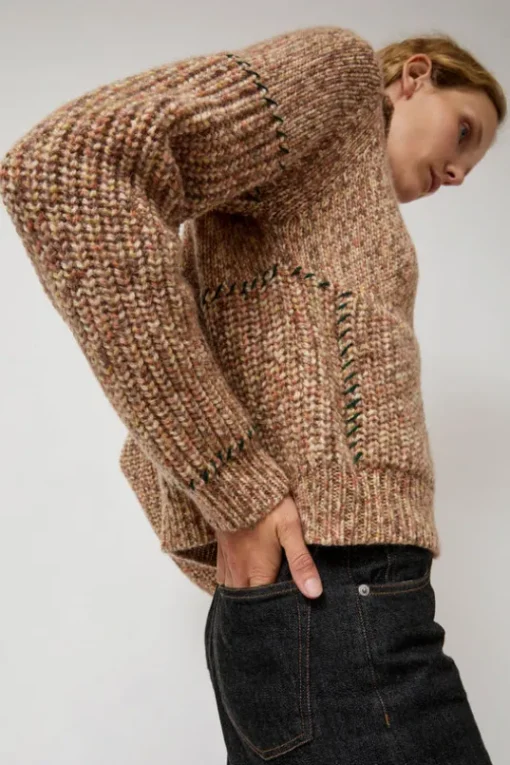 Stitch Cardigan in Fall Mix