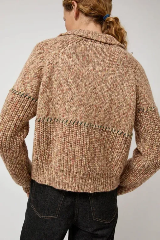 Stitch Cardigan in Fall Mix