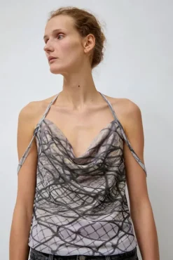 Strap Top in Print