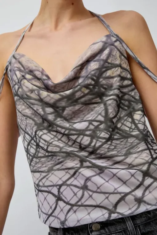 Strap Top in Print