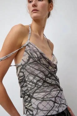 Strap Top in Print