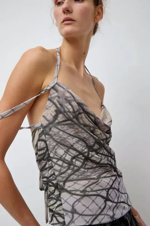 Strap Top in Print