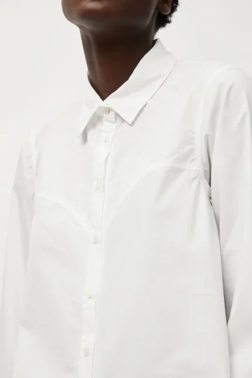 Sweetheart Blouse in White