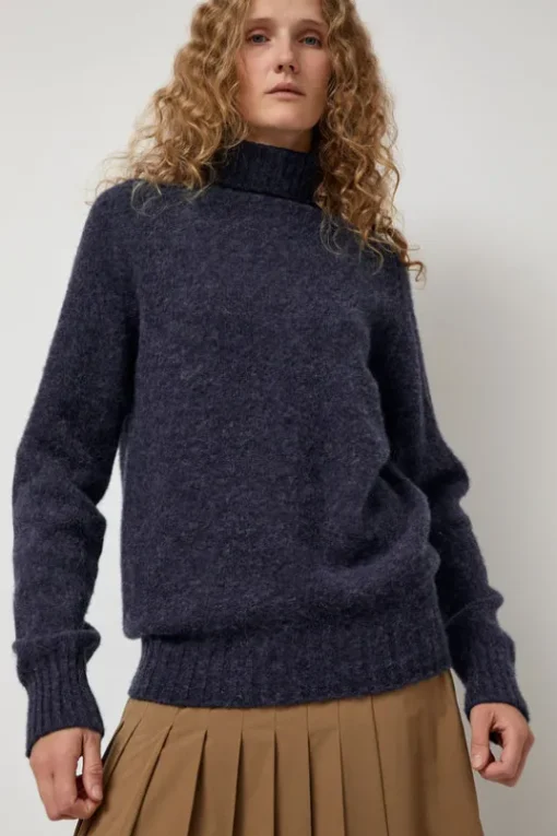 Sylvester Turtleneck in Denim